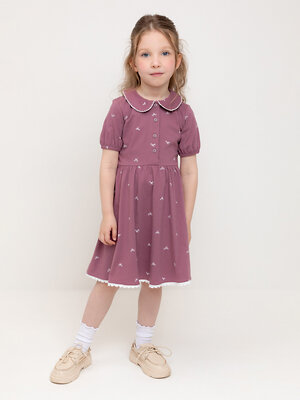 CROCKID Платье 565112 КР 5923-1 бордовый