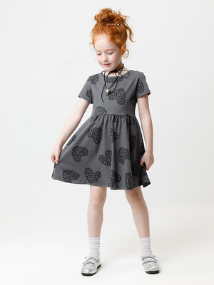 CROCKID Платье 565178 МП 5938 серый