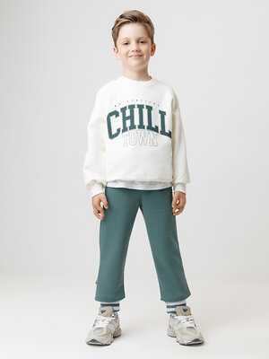 CROCKID Брюки 565186 КР 400784 зеленый