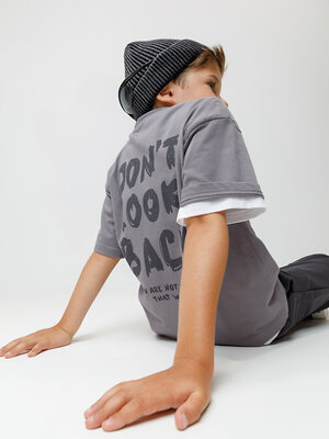 CROCKID Футболка 565204 МП 302888 серый