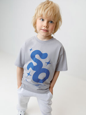 CROCKID Футболка 565207 МП 302889 серый