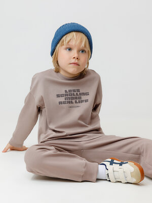 CROCKID Лонгслив 565224 МП 302892 коричневый