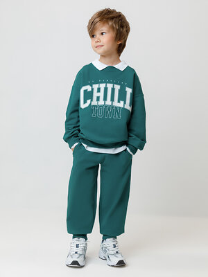 CROCKID Брюки 565246 МП 400880 зеленый