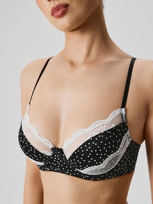 Infinity Lingerie Бюстгальтер 565293 31204111450 черно-белый