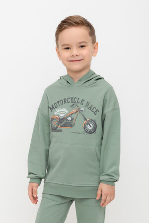 CROCKID Толстовка 565328 К 302480 зеленый