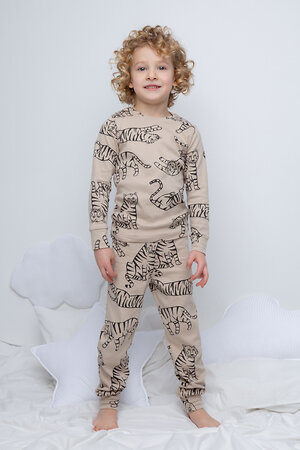 CROCKID Пижама 565341 К 1552/24 бежевый