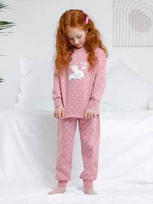 CROCKID Пижама 565346 К 1581/24 розовый