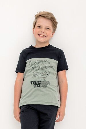 CROCKID Футболка 565350 КР 302159 зеленый