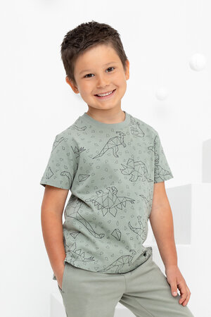 CROCKID Футболка 565362 КР 302160 зеленый