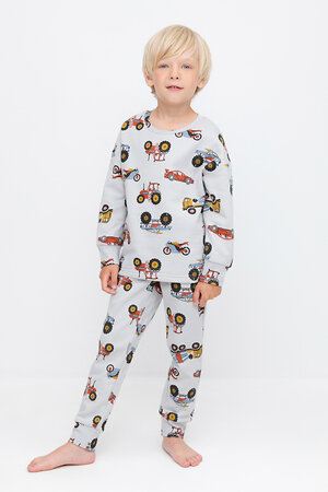 CROCKID Пижама 565368 К 1587 светло-серый5