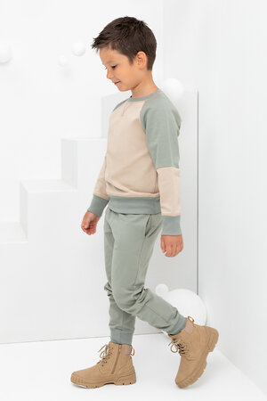 CROCKID Брюки 565373 КР 400582 зеленый