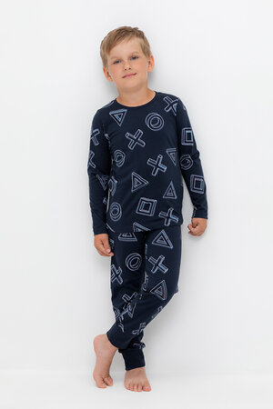 CROCKID Пижама 565383 К 1561 темно-синий
