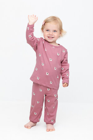 CROCKID Пижама 565389 К 1561 розовый