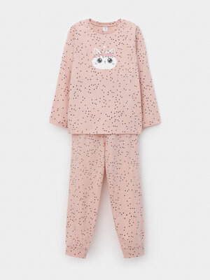 CROCKID Пижама 565390 К 1637 розовый