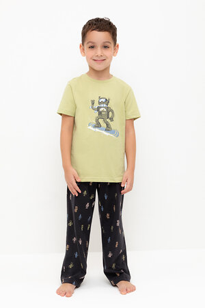 CROCKID Пижама 565471 К 1599 зеленый