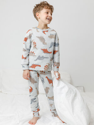 CROCKID Пижама 565564 К 1587 светло-серый5