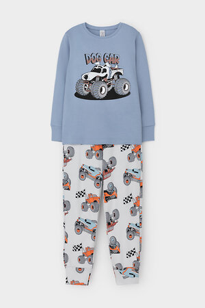 CROCKID Пижама 565566 К 1541 голубой