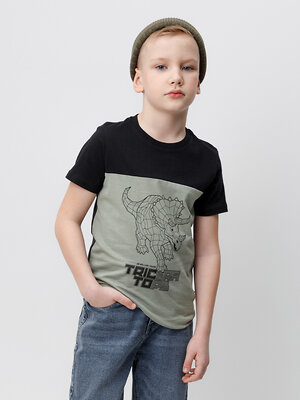 CROCKID Футболка 565609 КР 302159-1 зеленый