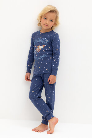 CROCKID Пижама 565615 К 1621 темно-синий