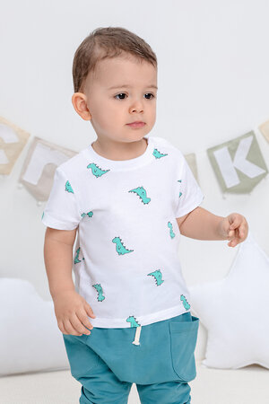 CROCKID Футболка 565662 КР 302034 белый