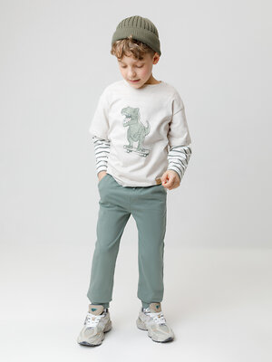 CROCKID Брюки 565671 КР 400633 зеленый