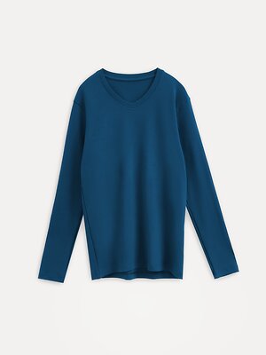 DiWaRi Джемпер 565926 BASIC MEN MD 4032 (пакет) deep sea green