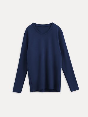 DiWaRi Джемпер 565927 BASIC MEN MD 4032 (пакет) navy