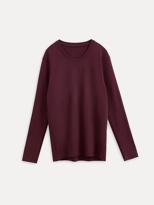 DiWaRi Джемпер 565928 BASIC MEN MD 4032 (пакет) dark bordo