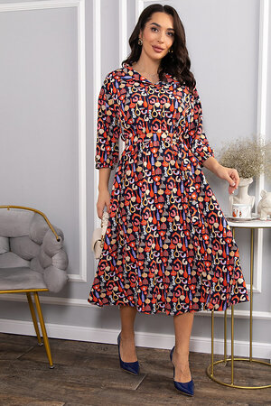 LT Collection Платье 565974 П14611-16М синий