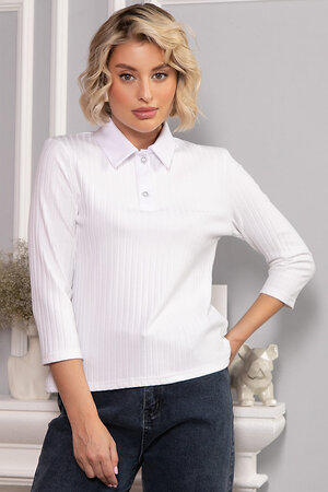 LT Collection Поло 565980 Б14642-10М белый