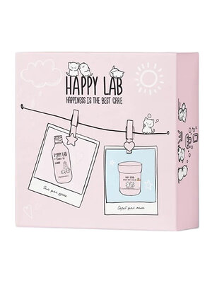 Happy Lab Набор для ухода за телом Lovin you: гель для душа, скраб для тела, 300 мл, 240 г 566117 28086 