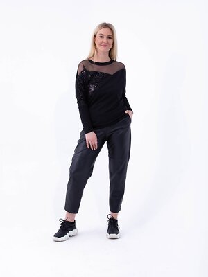 AandOstudio Джемпер 566159 Д30013В черный