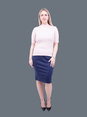 AandOstudio Юбка 566220 Ю00001Б синий