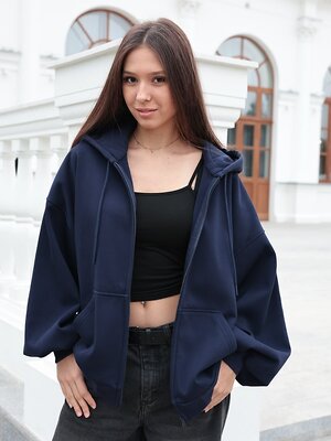 Соль&Перец Толстовка 566280 SP2601 темно-синий