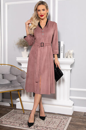 LT Collection Платье 566296 П14651-18М розовый