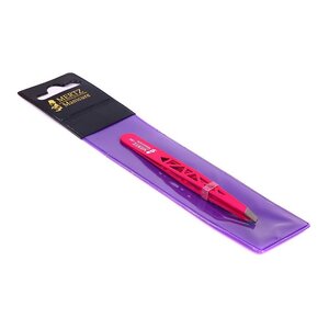 Mertz Пинцет косметический скошенный 189, розовый, 9,5 см 566524 235 