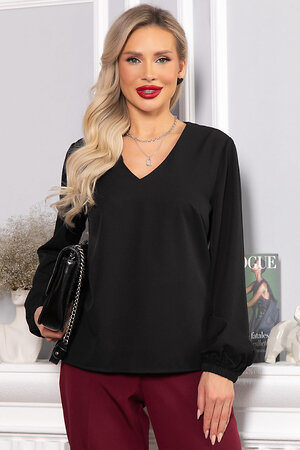 LT Collection Блуза 566575 Б14657-31М черный