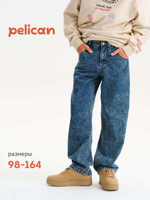 PELICAN Брюки 566636 BGP3378/1 Голубой