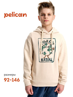 PELICAN Толстовка 566658 BFNK3370/2 Кремовый