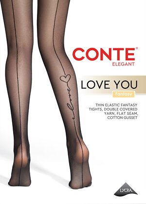 Conte elegant Колготки 566954 FANTASY LOVE YOU 