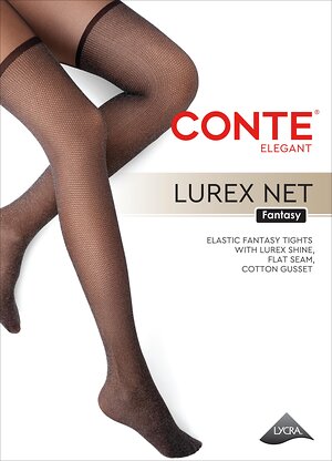 Conte elegant Колготки 566980 FANTASY LUREX NET 