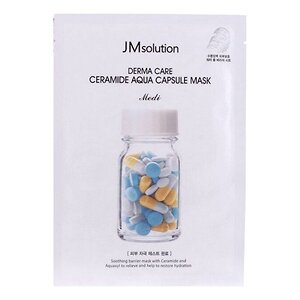 JMsolution Тканевая маска для лица с церамидами восстанавливающая / Derma Care Ceramide Aqua Capsule Mask, 30 мл 567070 19766 