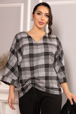 LT Collection Блуза 567140 Б14686-12М серый