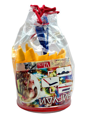 VaLexa Бигуди «Завиток» №2 в косметичке, средние 12 шт., маленькие 6 шт. 567261 4709 