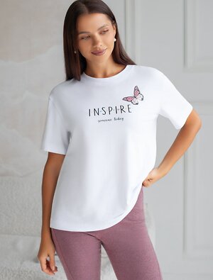 VILATTE Футболка 567423 D49.136 белый_inspire