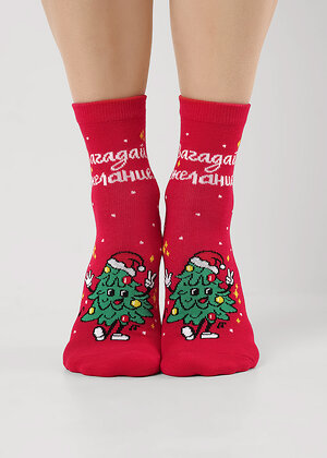 CLEVER Носки 567558 Д2558 красный