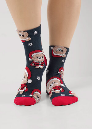 CLEVER Носки 567597 Д2556 т.зелёный