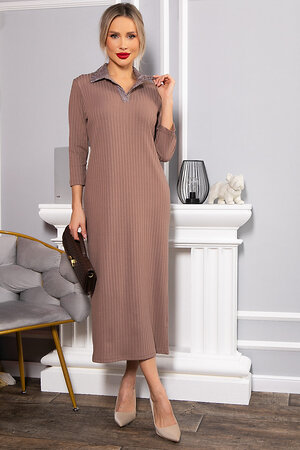 LT Collection Платье 567771 П14591-10М коричневый