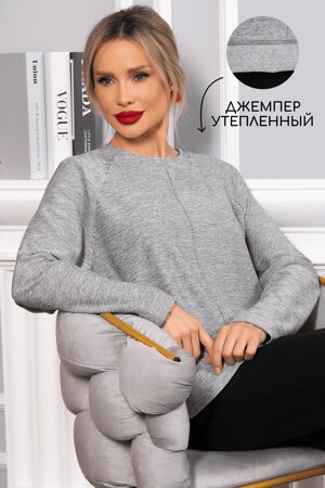 LT Collection Джемпер 567785 Б14726-30М серый