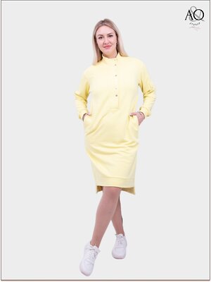 AandOstudio Платье 567883 ПС60006 желтый